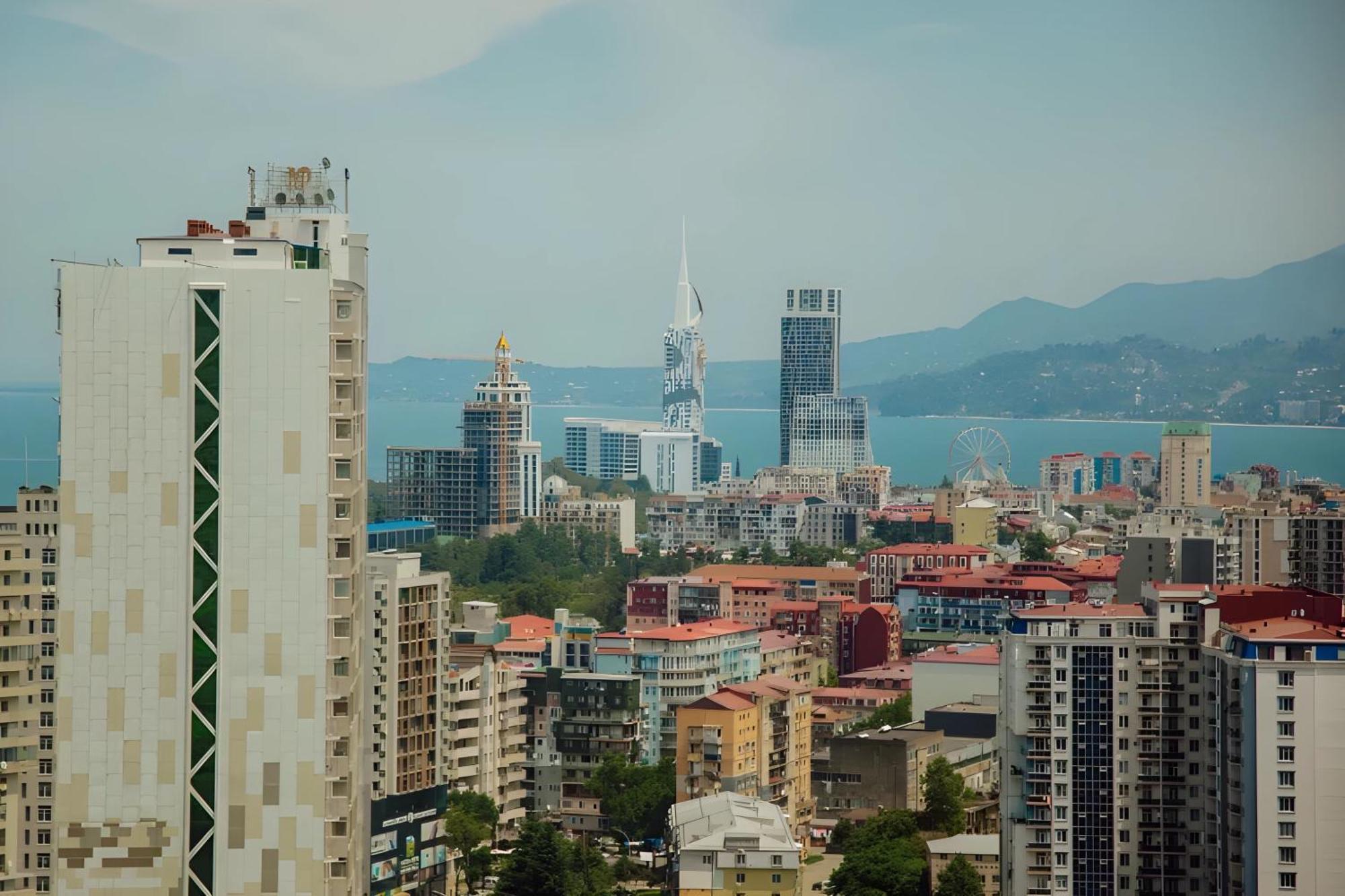 View From Above Orbi City Apartment Batumi Luaran gambar